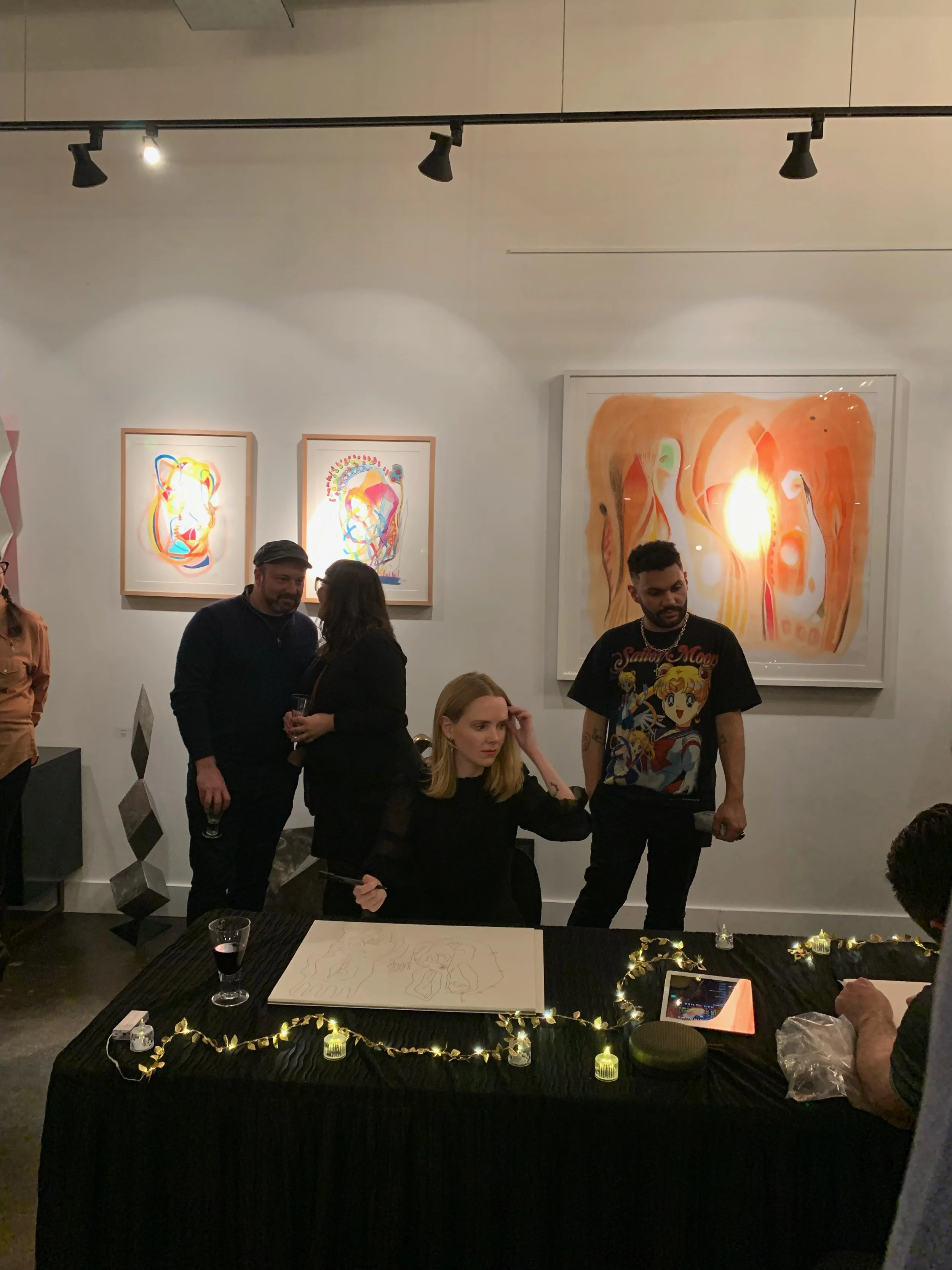 "Holiday Group Show x Live Drawing Experience", Emily Harding Gallery, Toronto