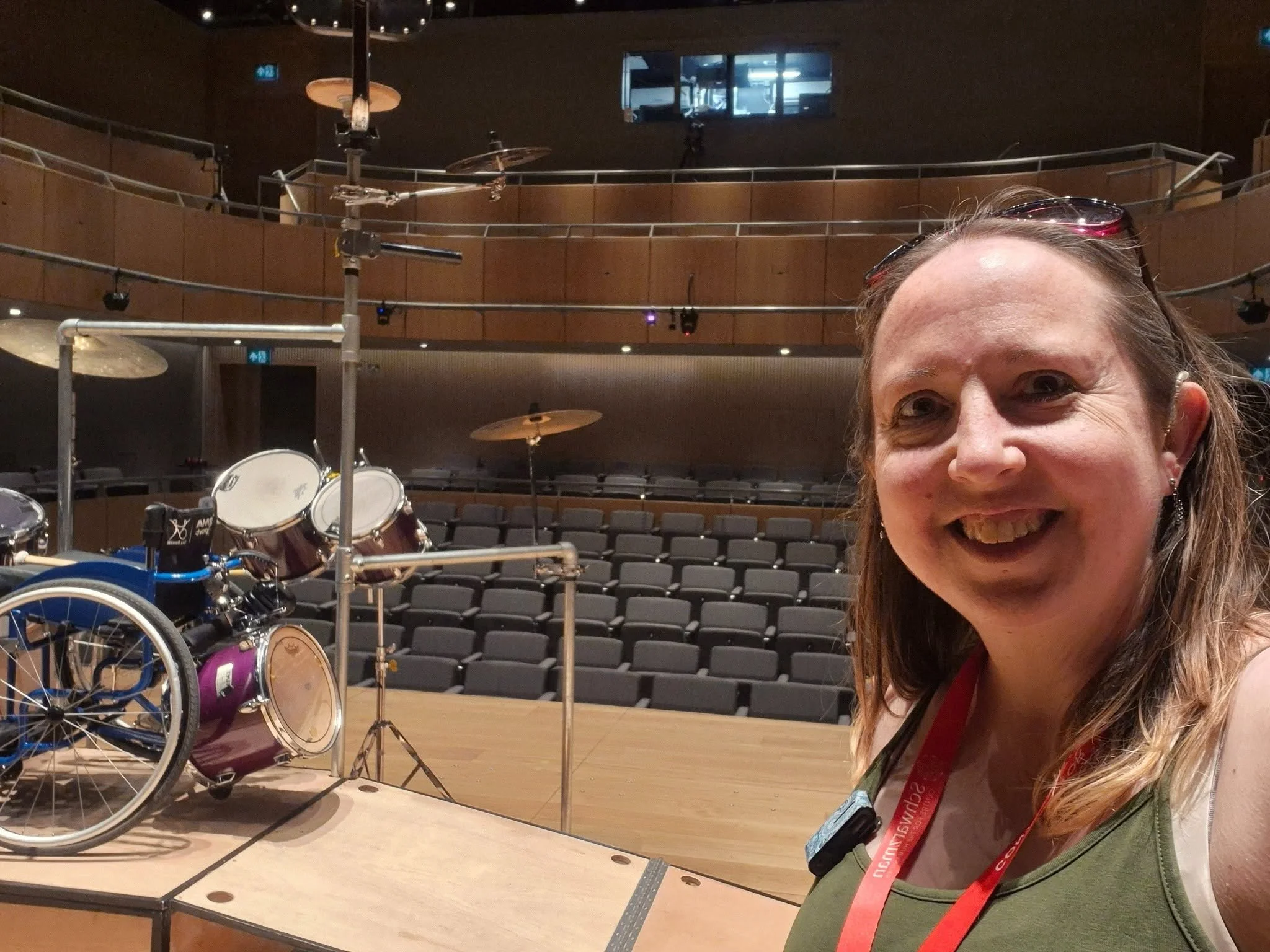 Interpreting with ‘Head Over Wheels’ theatre company