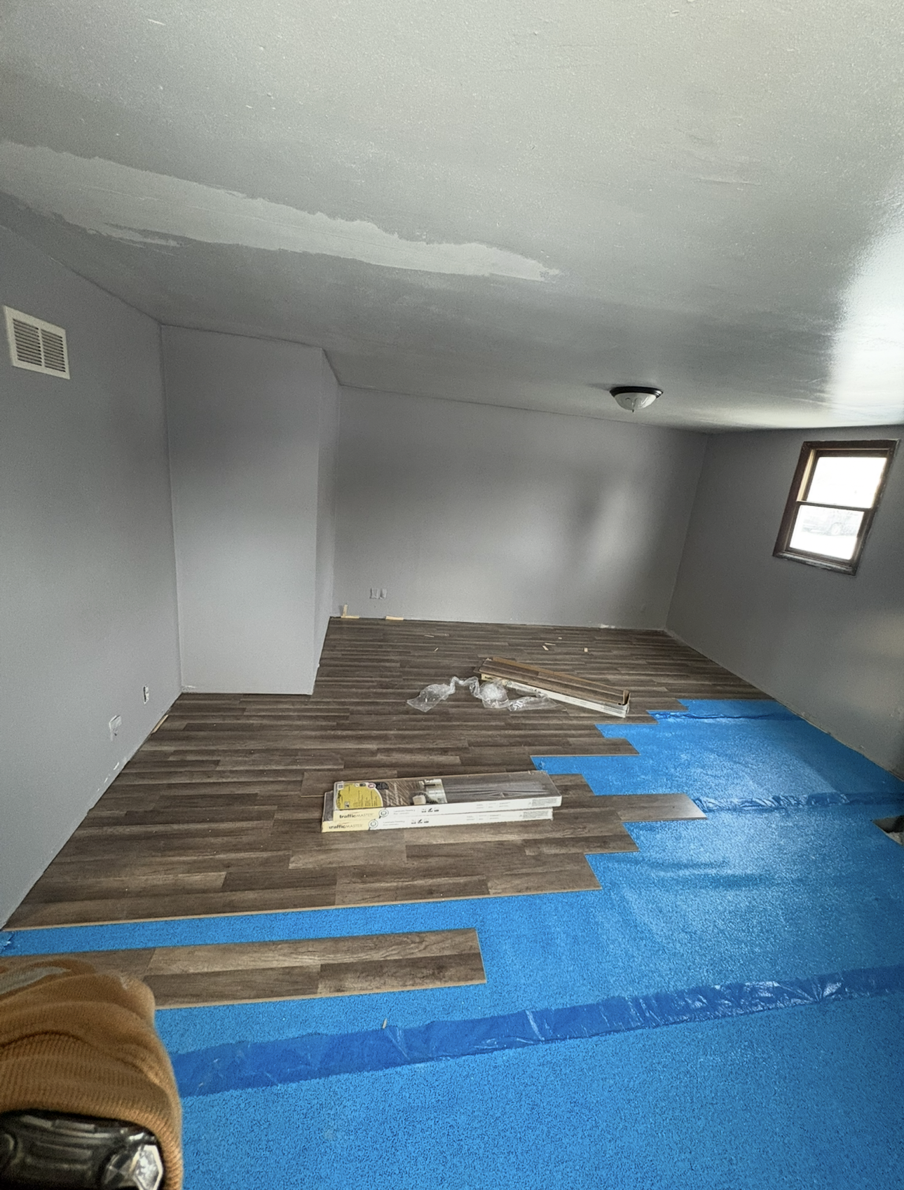 Interior Flooring Installation — during renovation in Woodstock, Illinois
