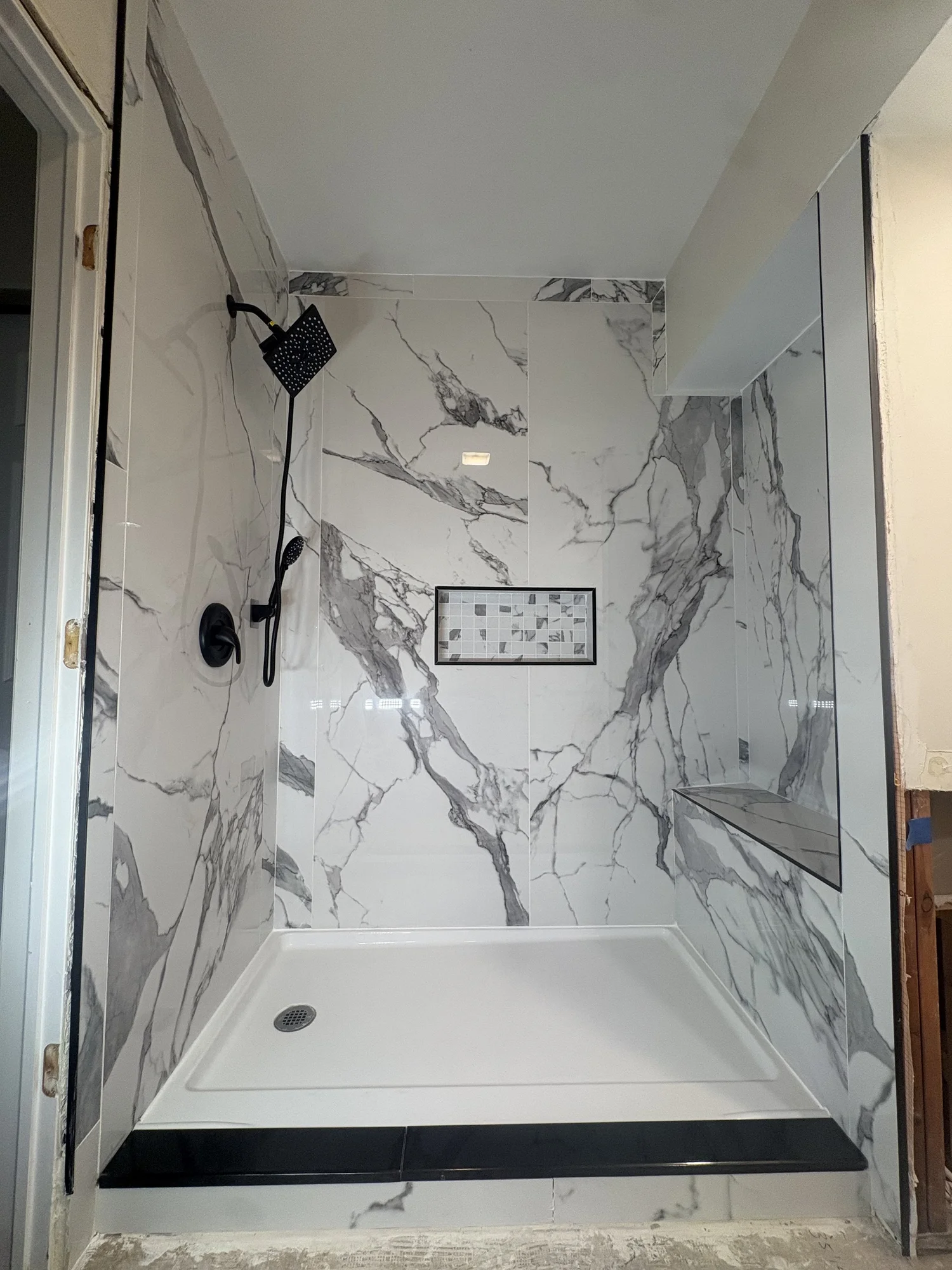 Bathroom renovation project in Chicago Illinois by Keegan's Construction and Remodeling