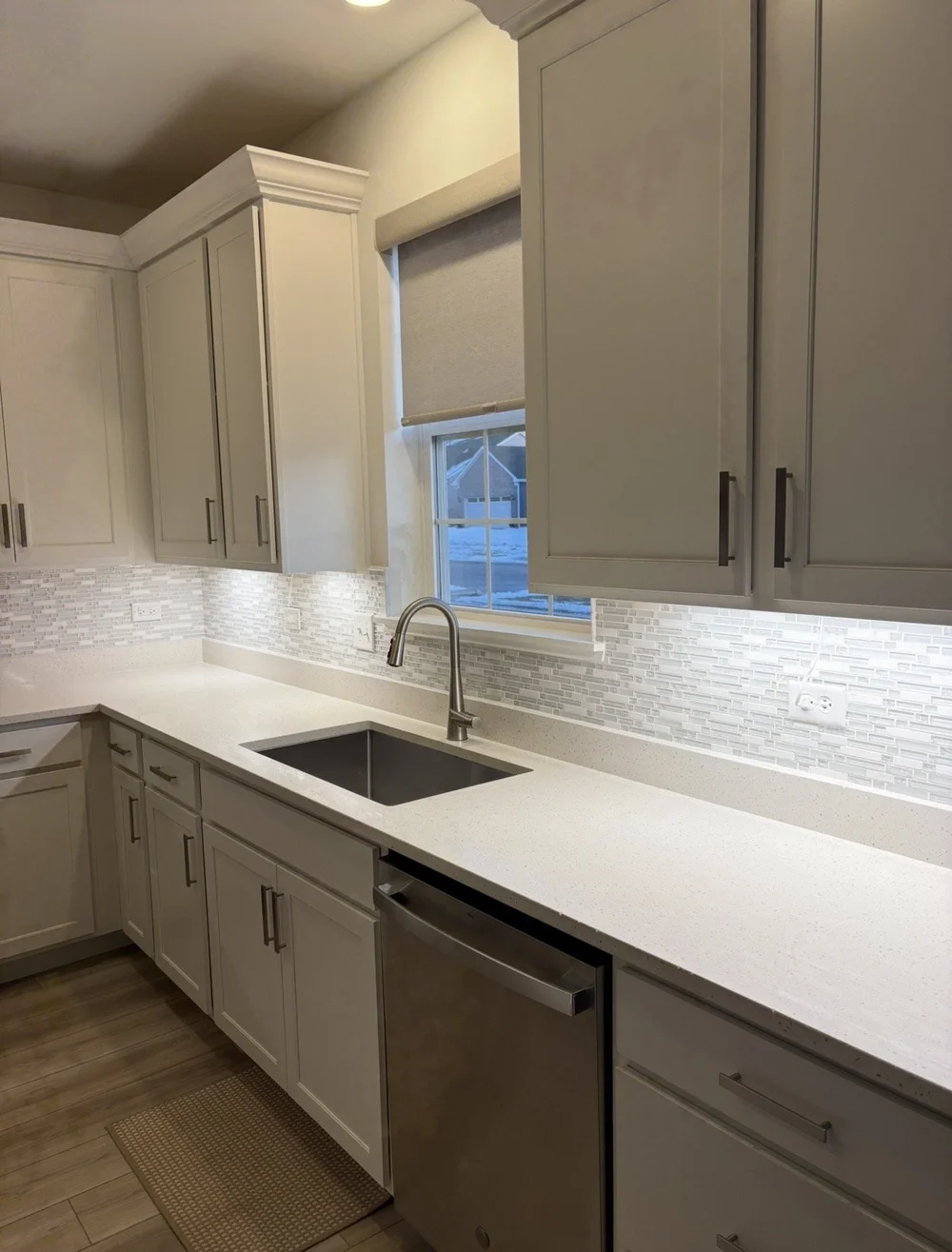 Kitchen cabinetry and finish work in Huntley Illinois