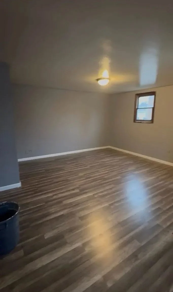 Renovated Living Space — after renovation in Woodstock, Illinois