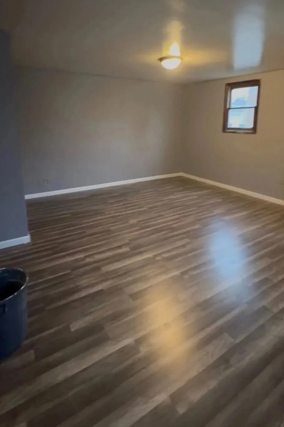 Finished flooring project in Rockford Illinois