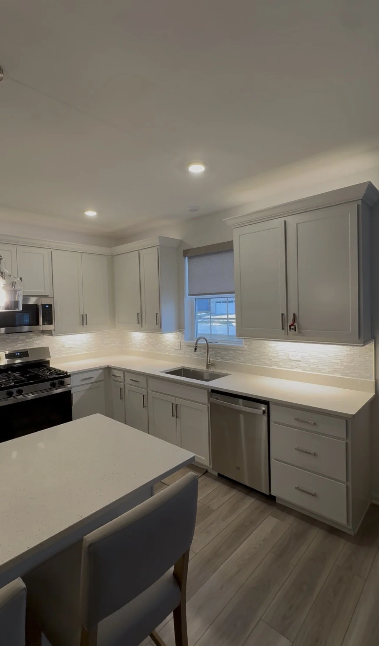 Interior remodeling work completed in Huntley Illinois