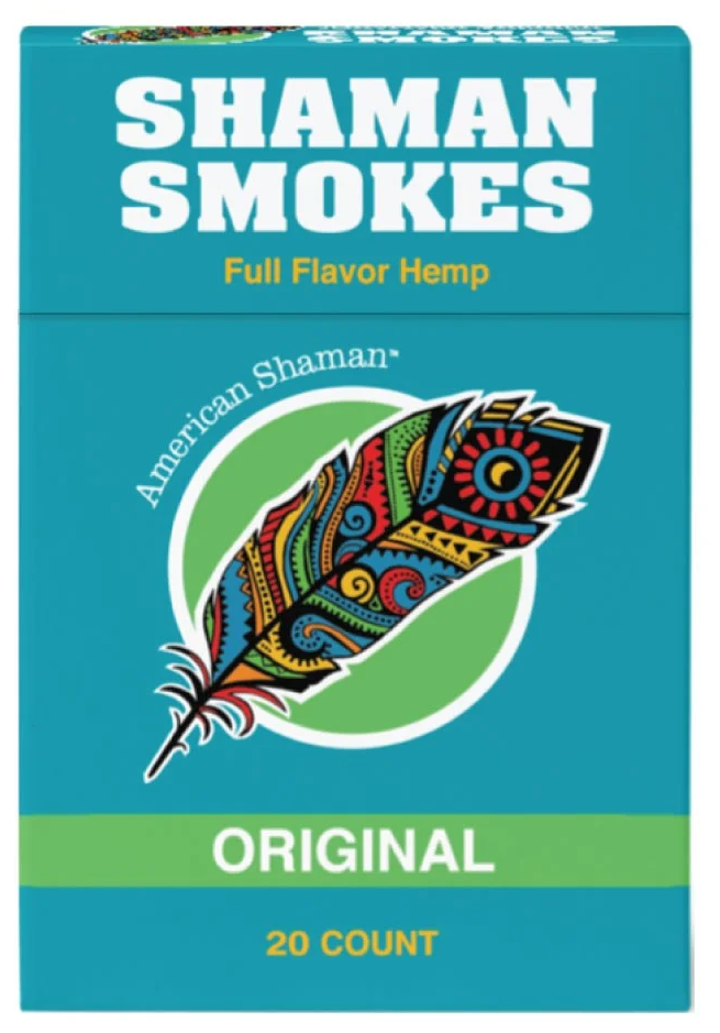 CBD American Shaman - Hemp Smokes - 20CT/Grape/Cherry/Menthol/Original