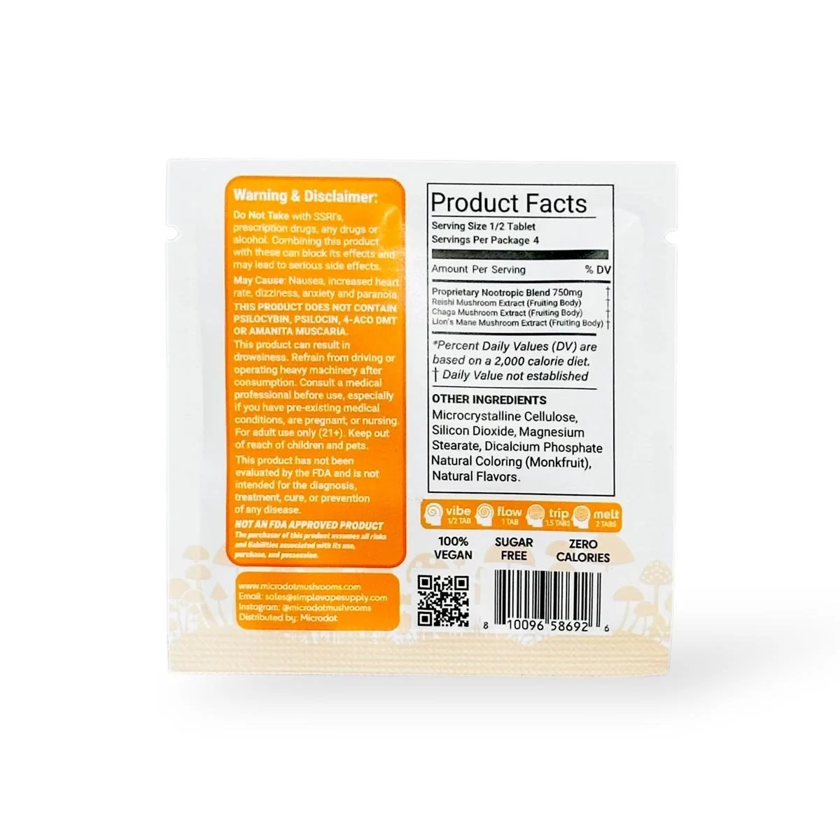MicroDots Mandarin Dream 2ct Packet INGREDIENTS.jpg