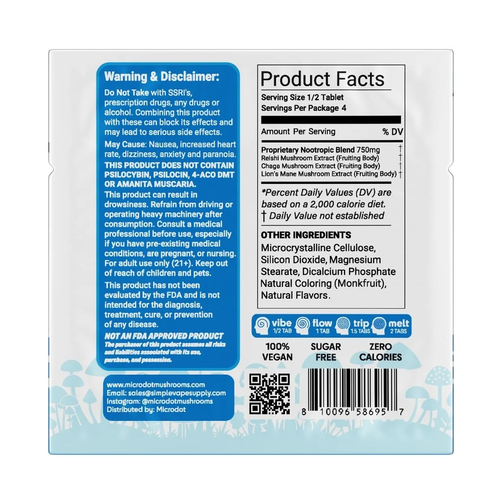 MicroDots Magic Mint 2CT INGREDIENTS BACK.jpg