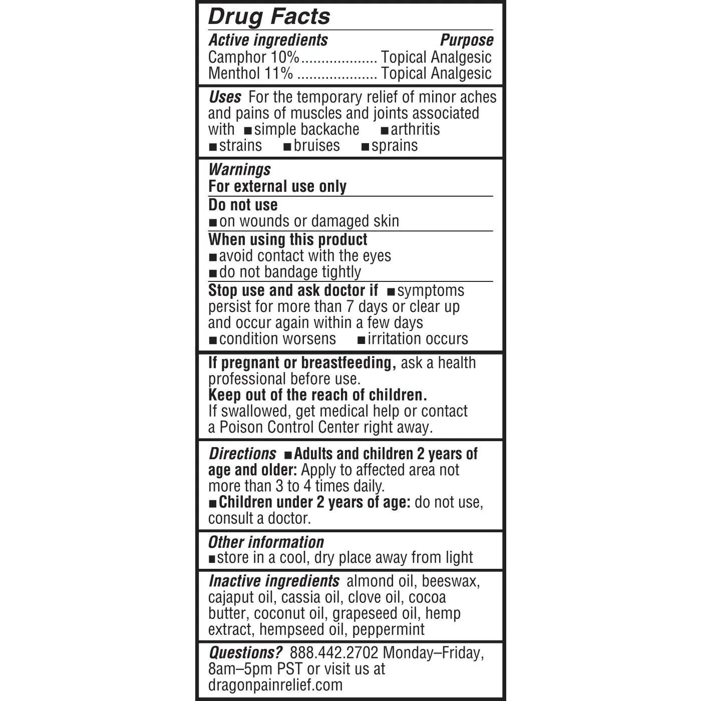 Dragon Balm Black Label Ex Str - 1000mg BACK LABEL.jpg