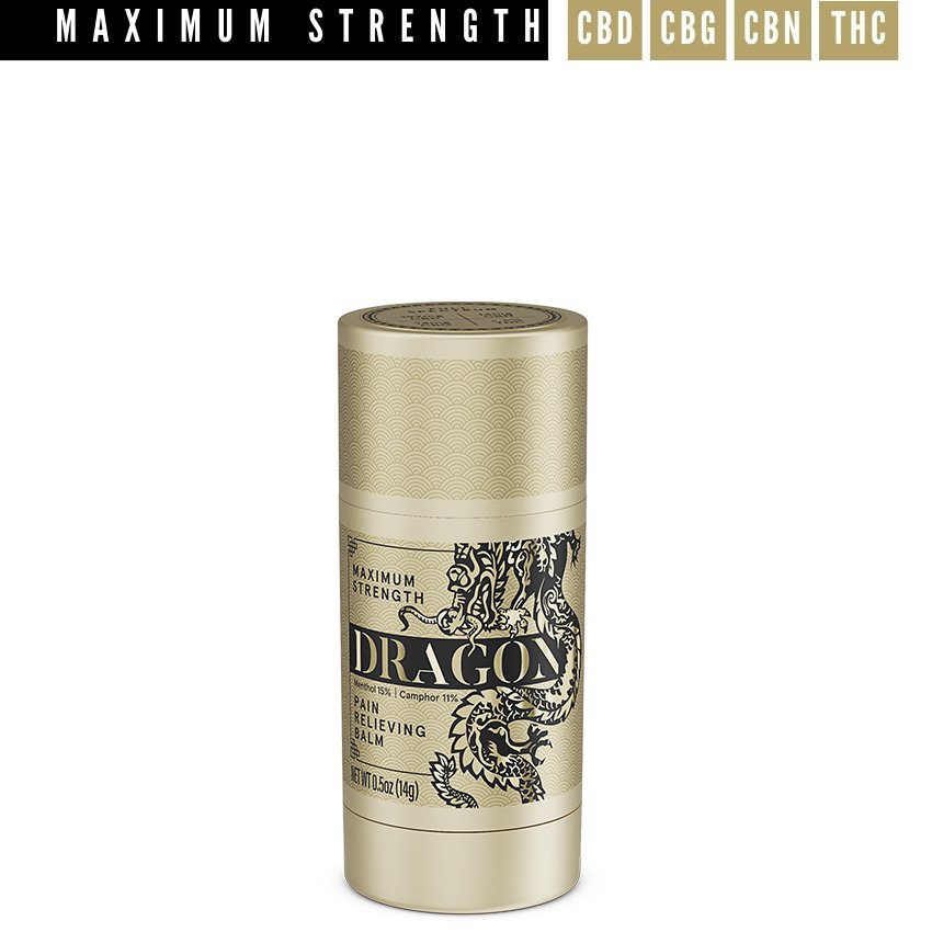 Dragon Balm - Max Strength(Gold) RollOn -192MG(CBD)/14MG(CBN)/14MG(CBG)