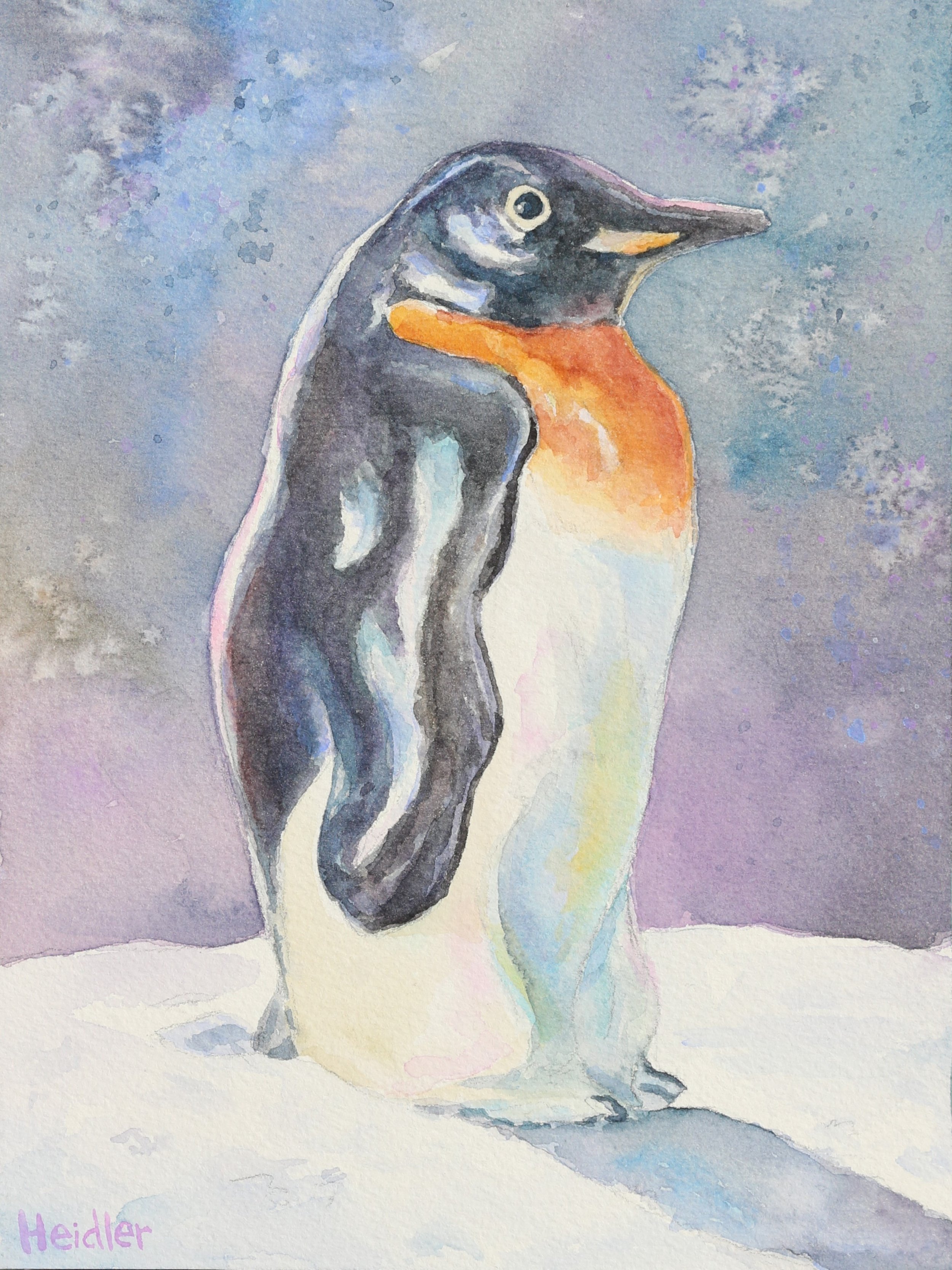 "Facing South" Watercolor 6x8