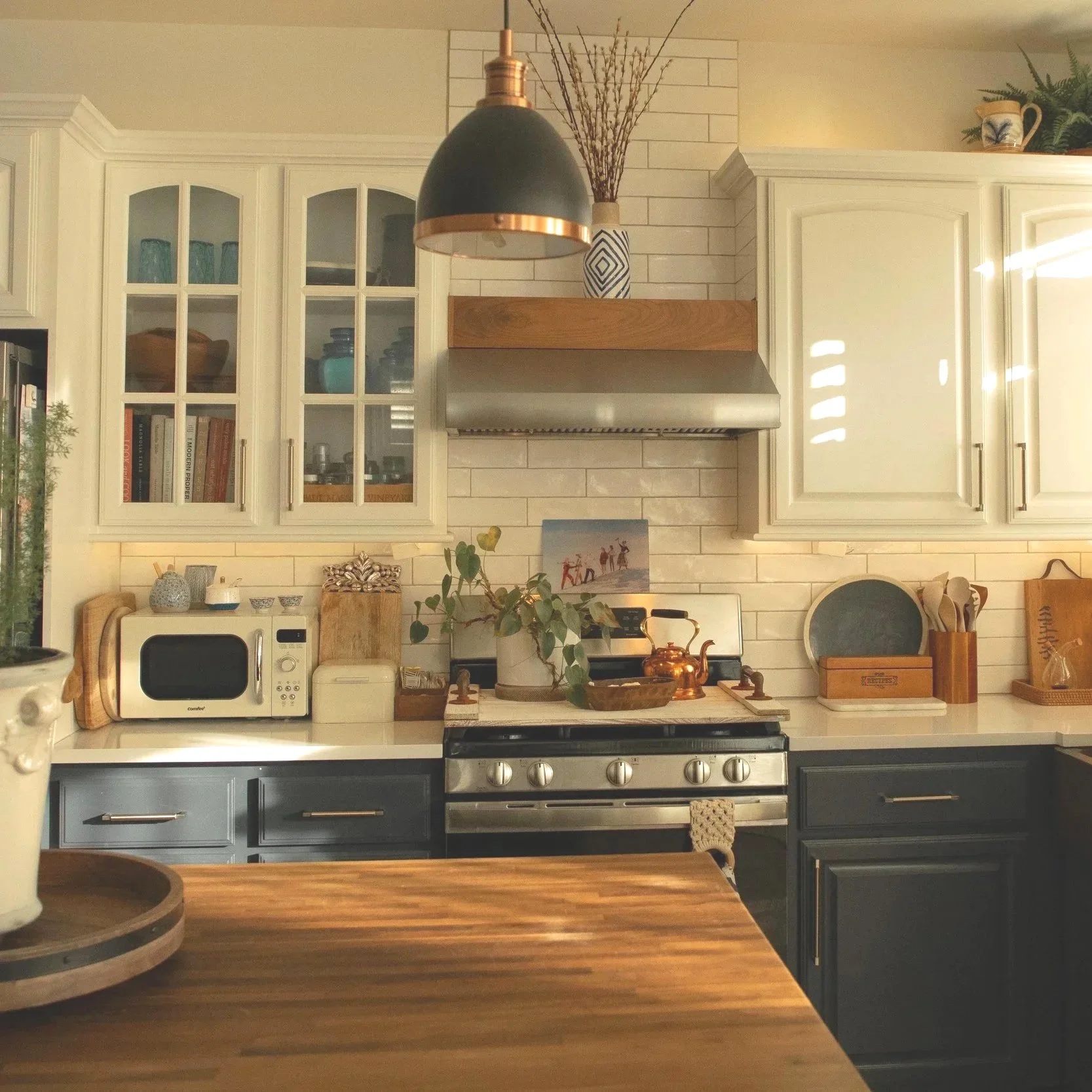 A fully remodeled kitchen became the home’s hot spot