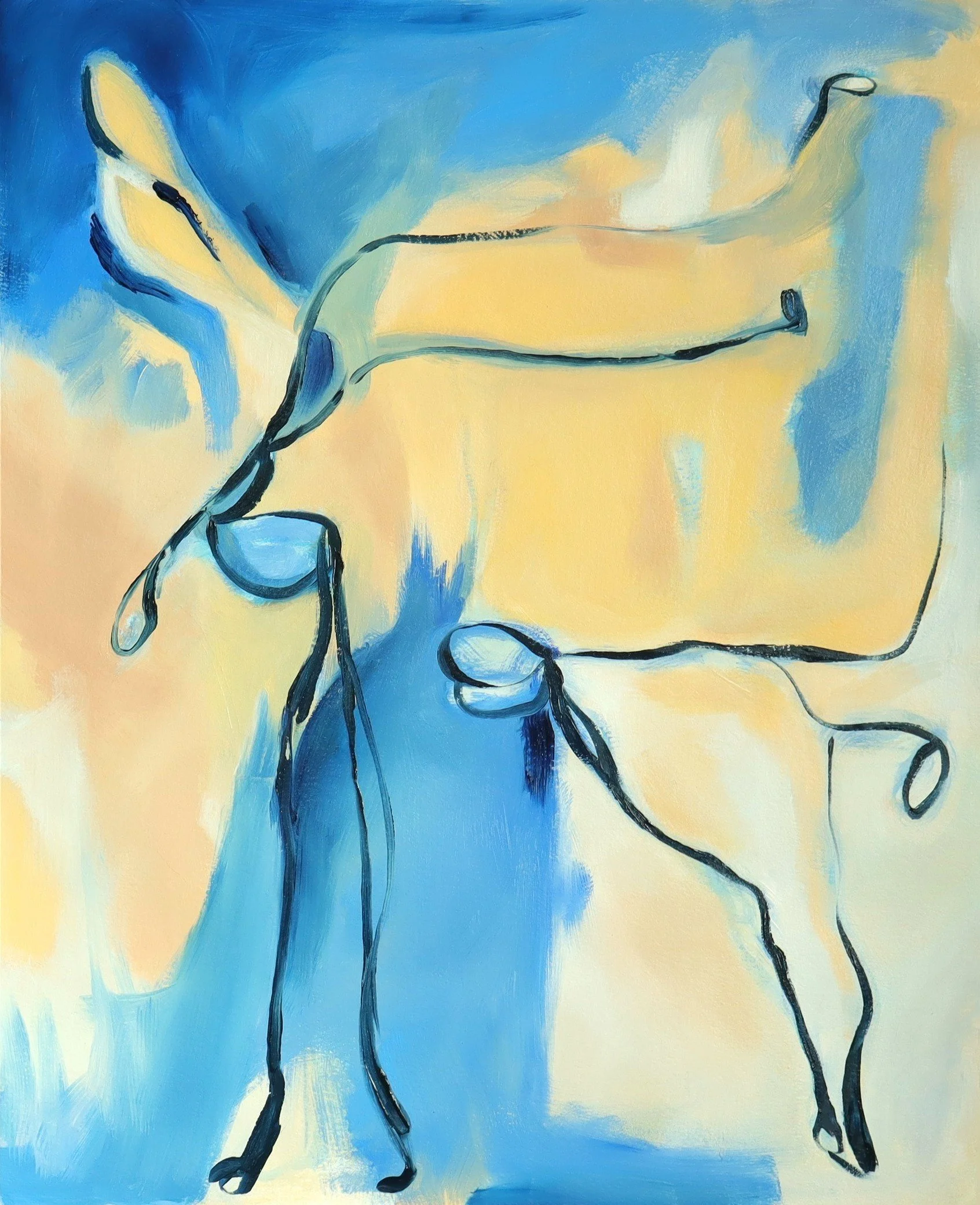 Dance No. 3, oil, 20 x 16, 2026