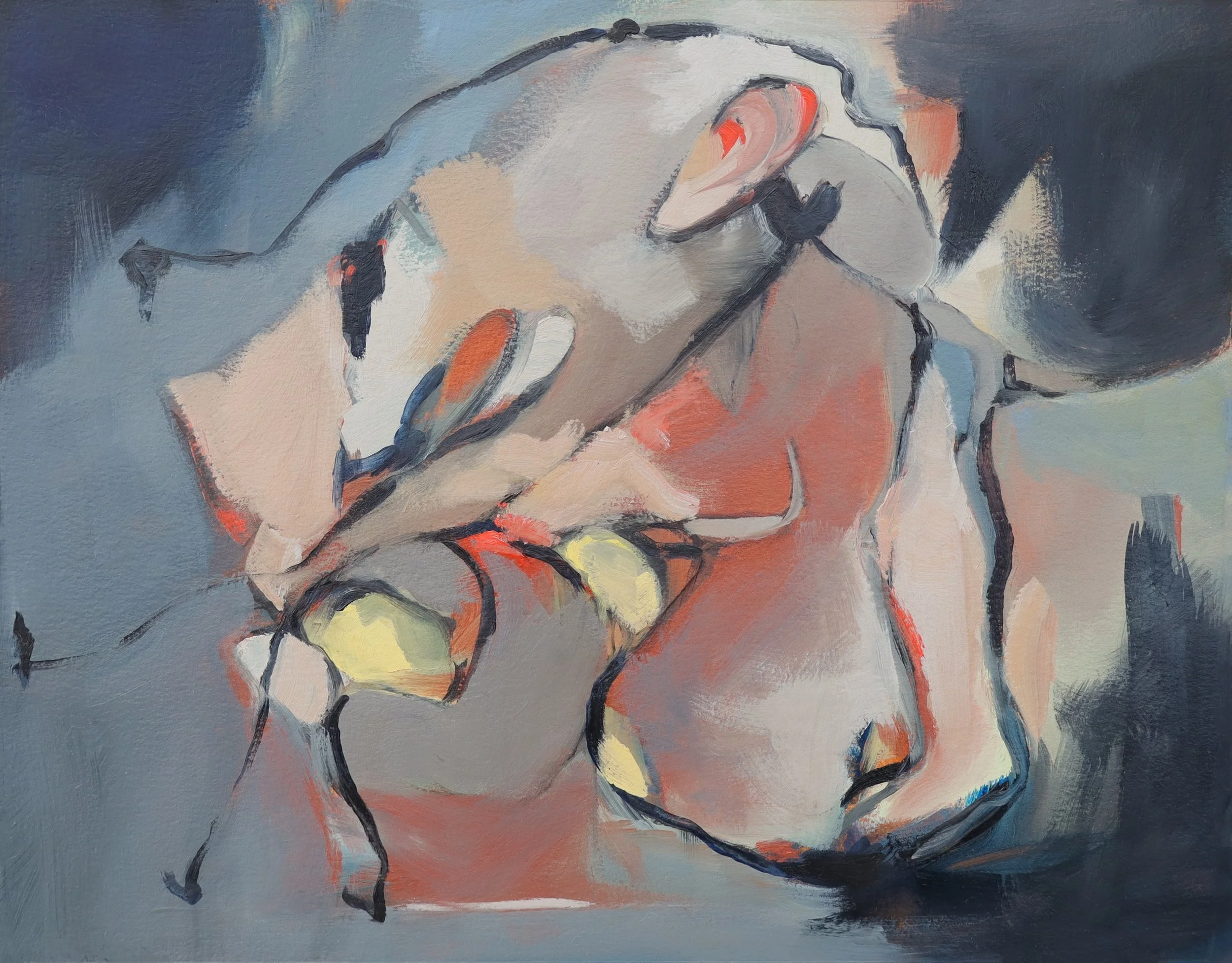 Untitled Dream, oil on cradled panel, 11 x 14, 2025