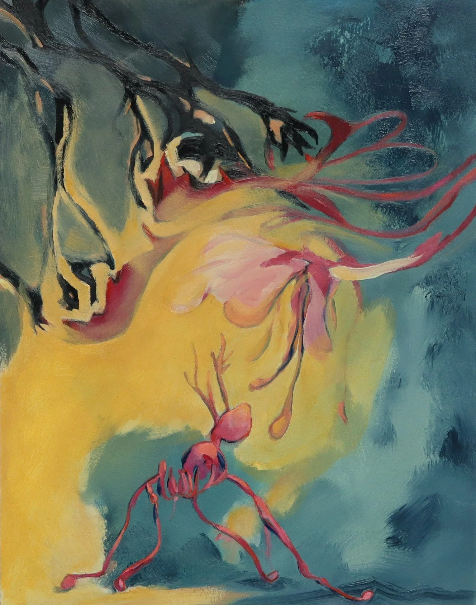 Protection For Those Who Need It Most, oil on cradled panel, 14 x 11, 2026