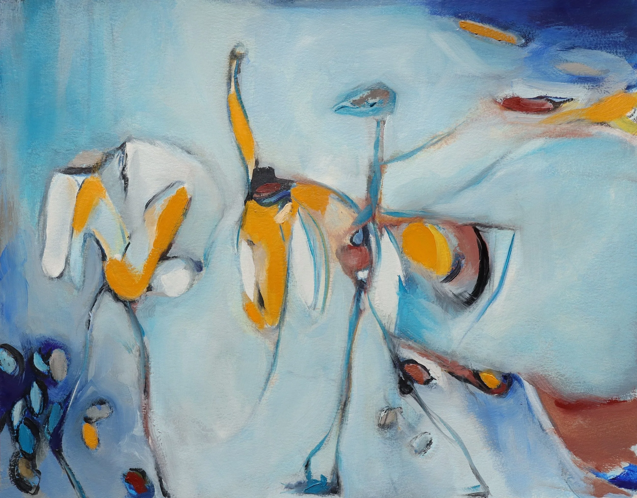 Proclamation, oil on cradled panel, 11 x 14, 2026