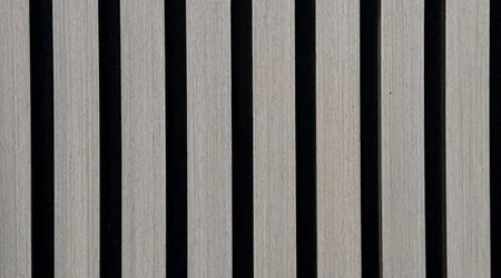 Midnight Grey |  Acoustic Slat Wall Panel