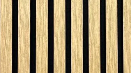 Natural Oak |  Acoustic Slat Wall Panel