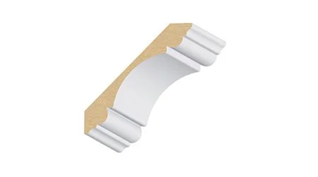 Elegant Carolina Double Bead Crown | Crown Molding