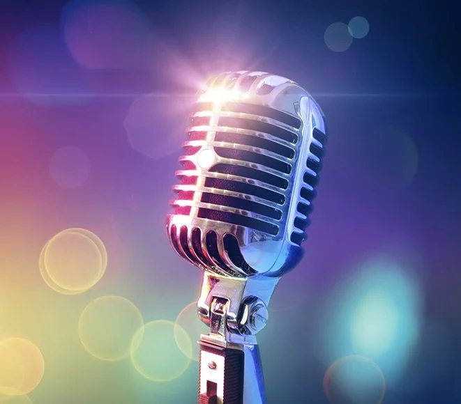 VoiceOver microphone