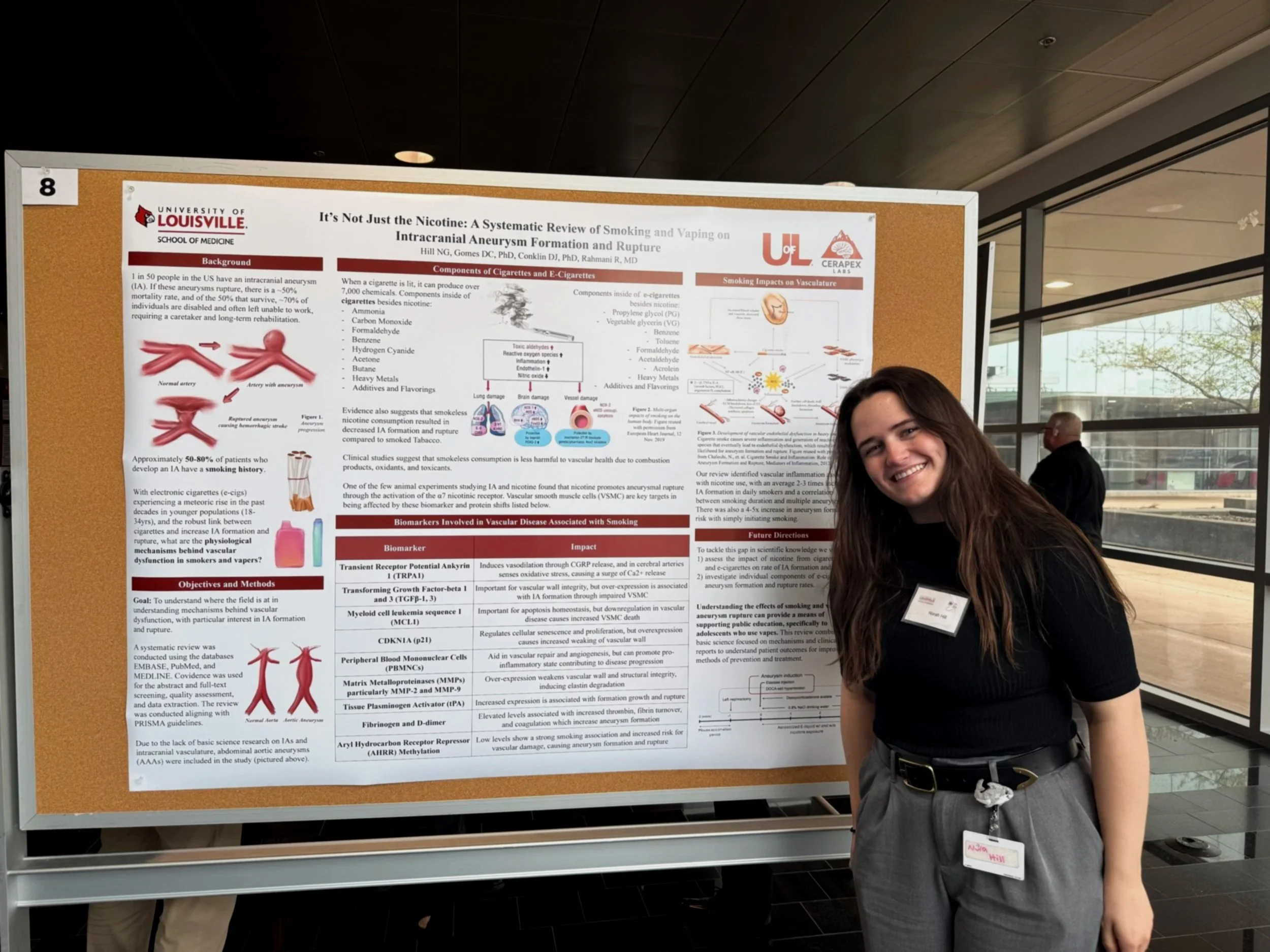 Poster Presentation at Neuroscience Day
