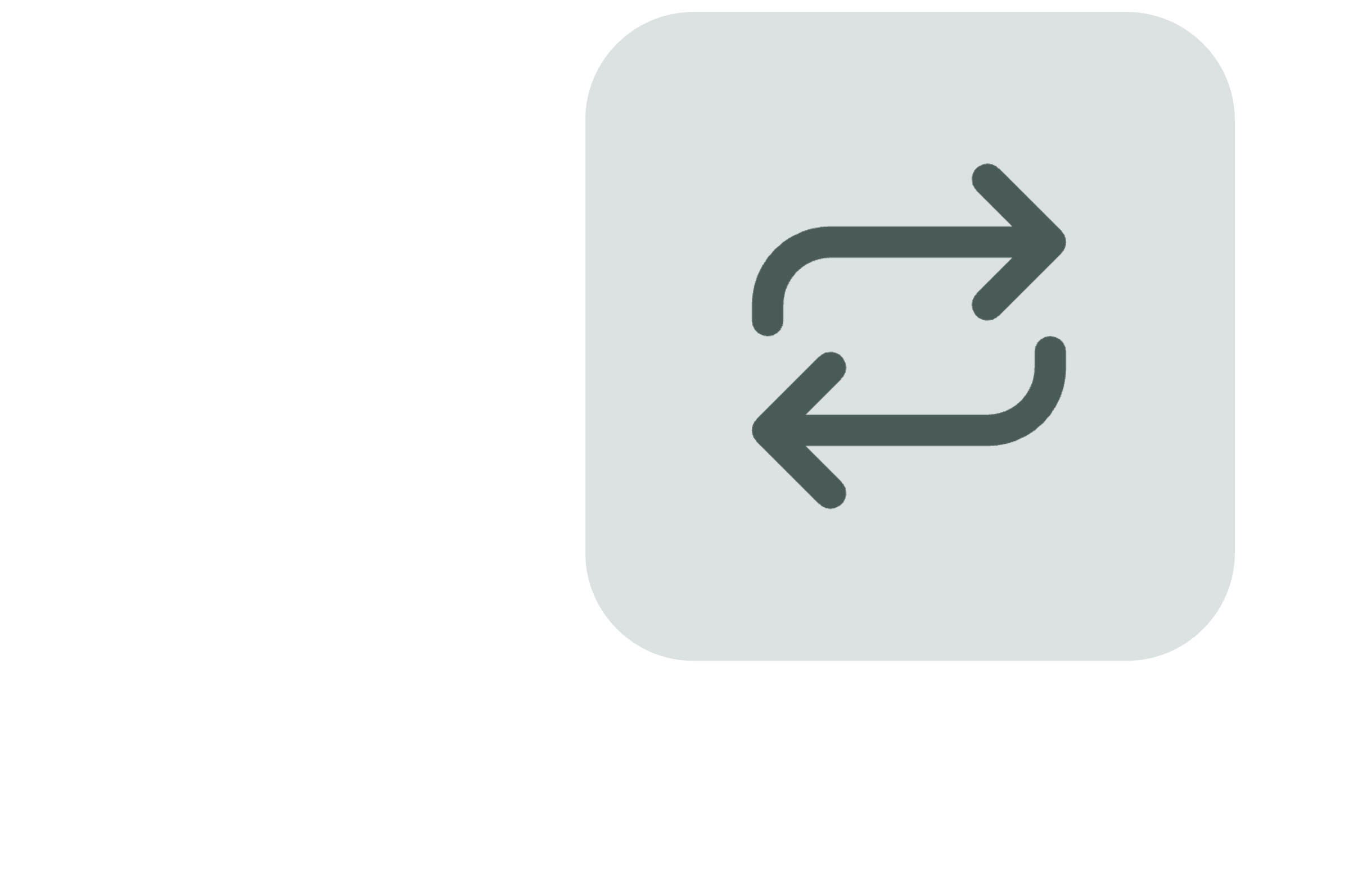 Retention and referral icon representing repeat customers and word-of-mouth marketing for local businesses