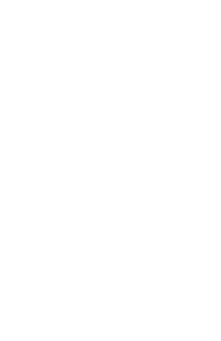 A graphic of a hand in a fist, with the text 'Open the door to menu' below.