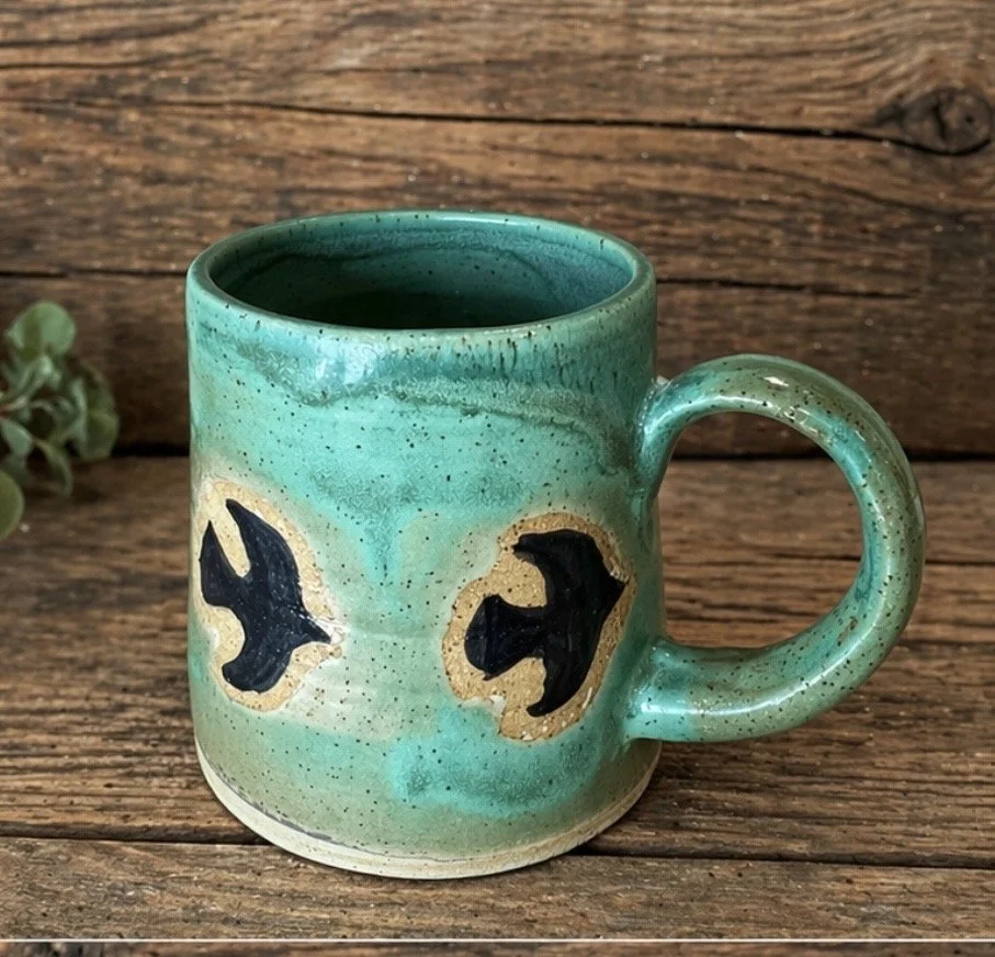 Primitive Folk Mug - Sparrow