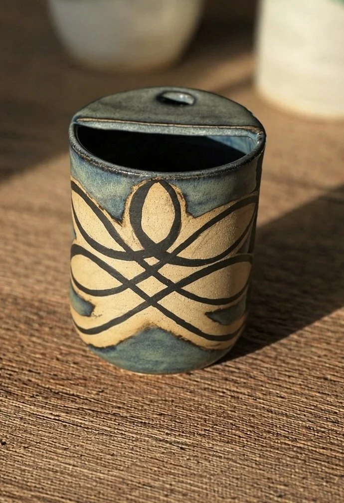 Boot Stitch Travel Tumbler