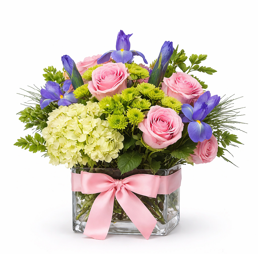 Blushing Garden Arrangement