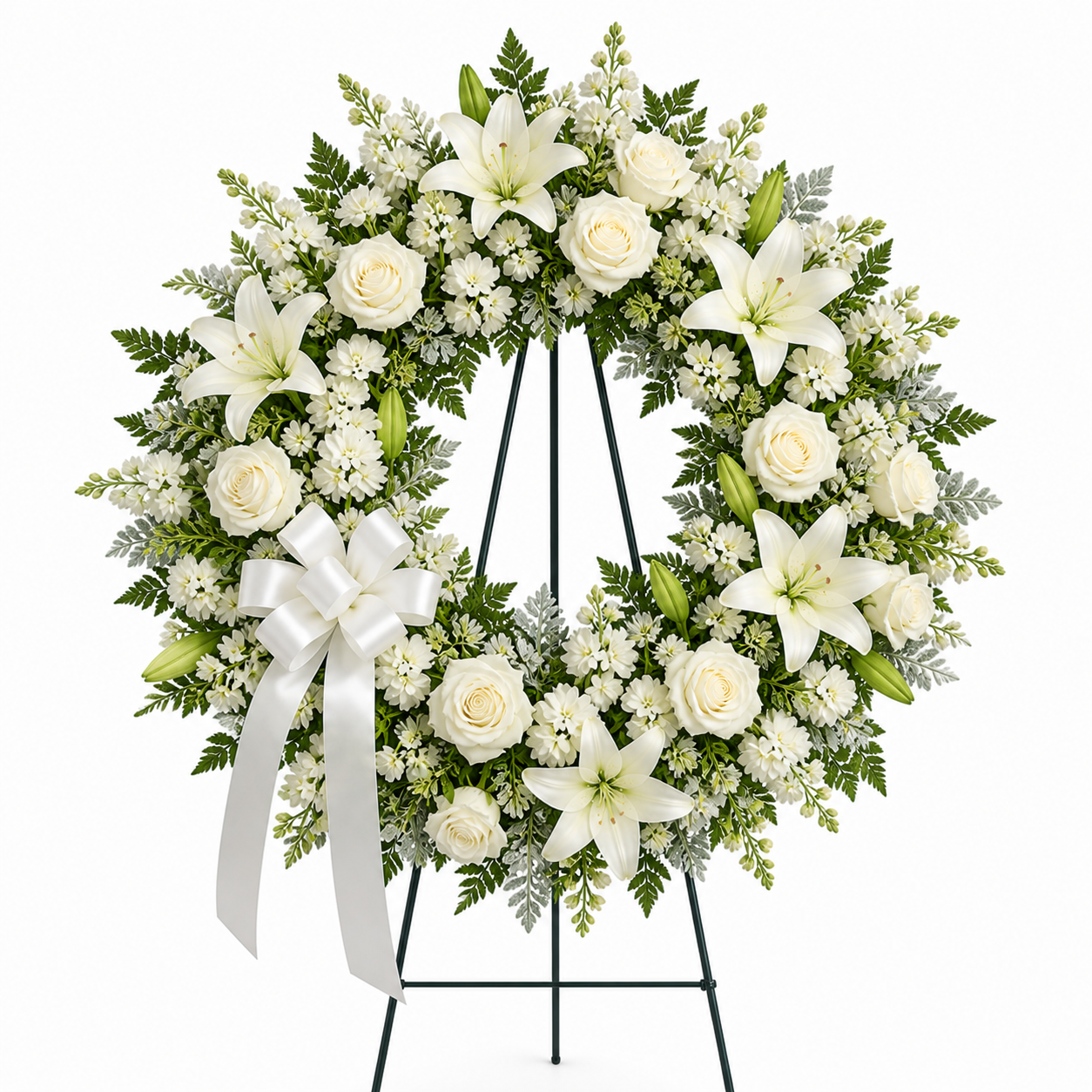 Whispering Grace Wreath Spray