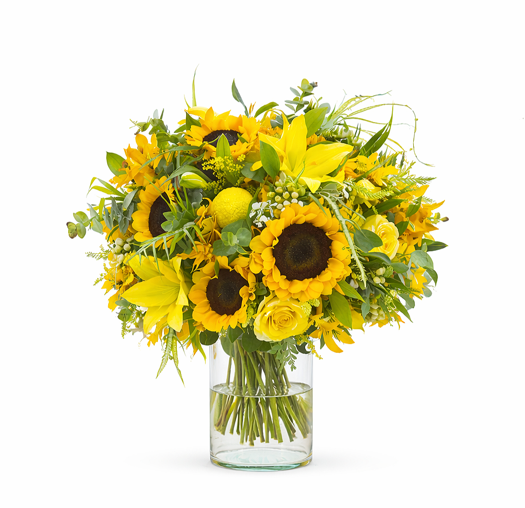 Golden Petals Arrangement