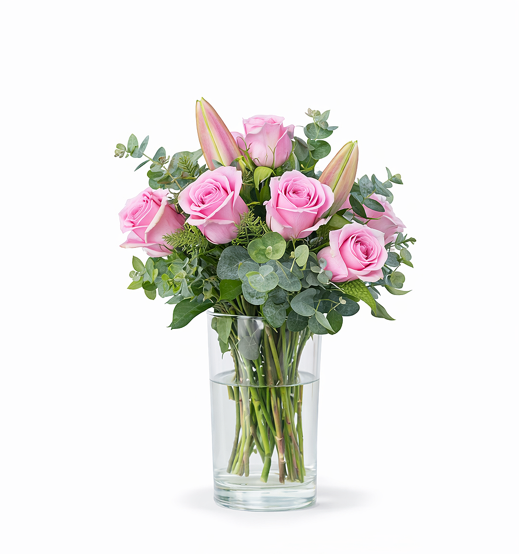 Blushing Celebration Arrangement