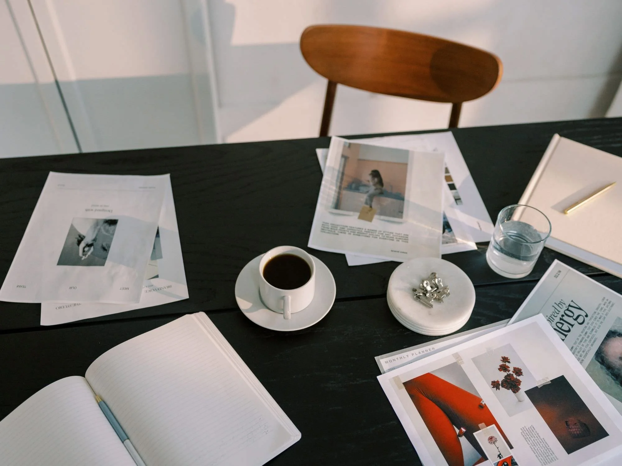 papers on a desk - Financial Planning for Atlanta Business Owners
