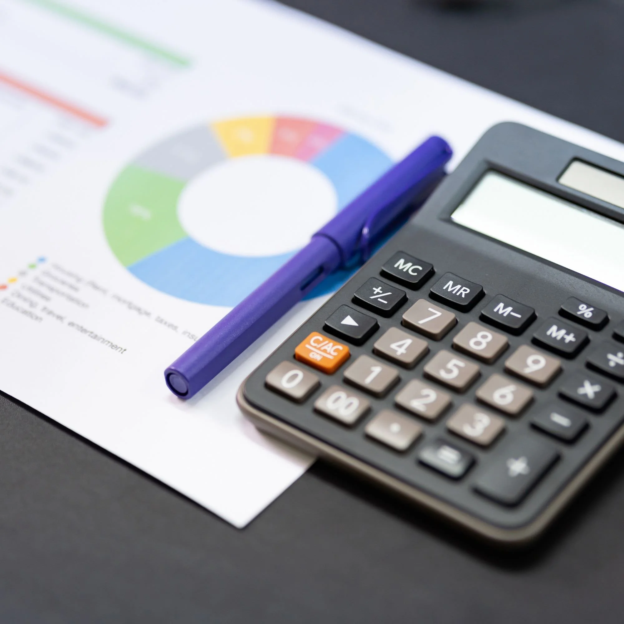 A page with graph on it - Investment Management