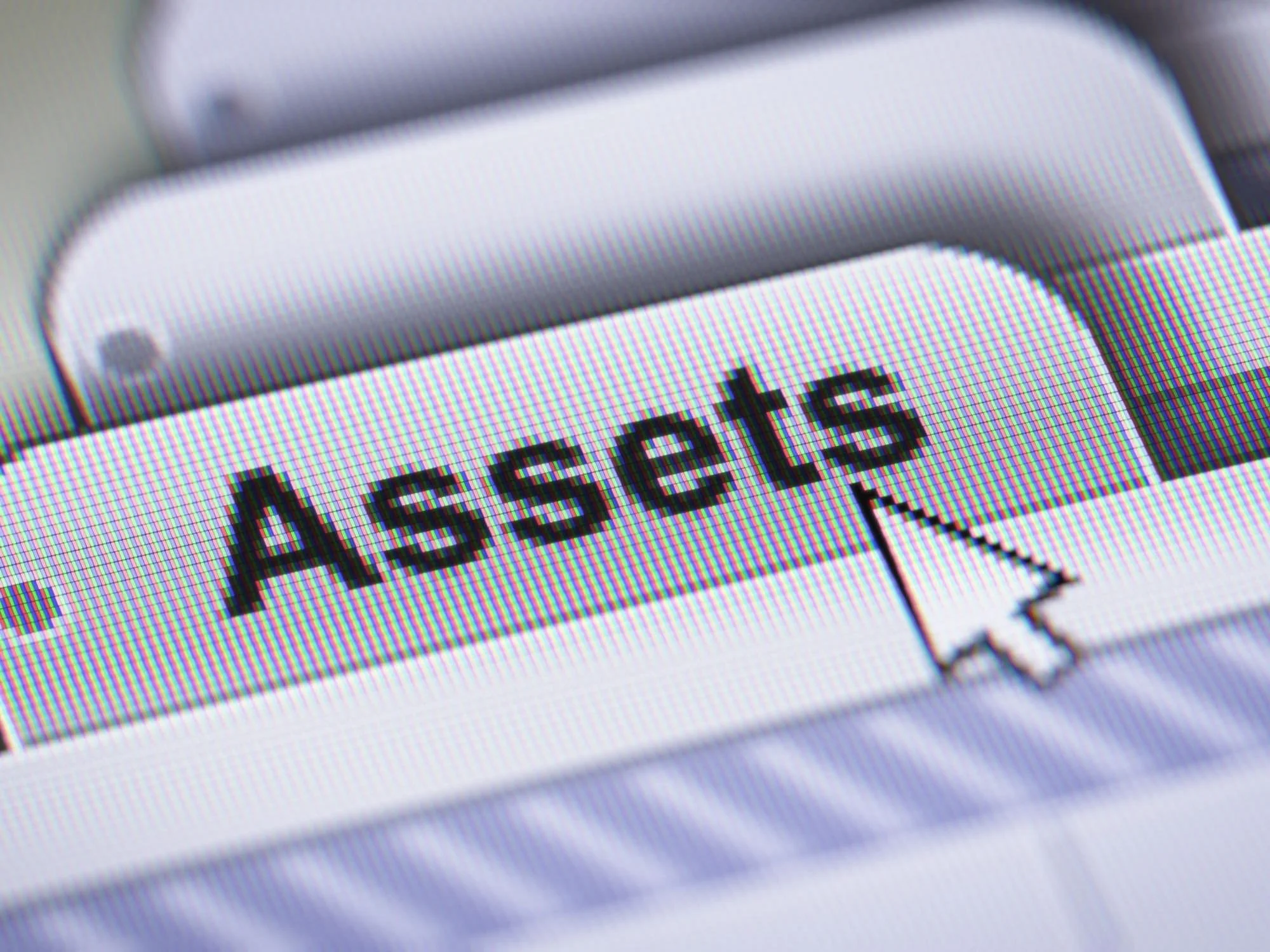 assets computer tab - Dividing Assets in Divorce