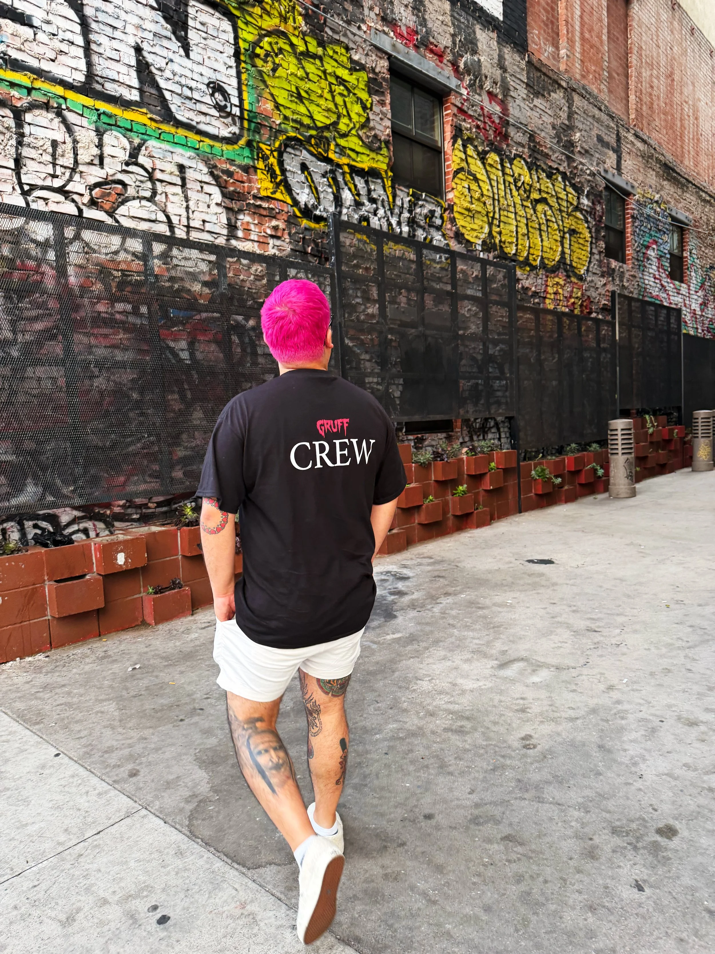 THE  "FELL OFF THE TRUCK"  GRUFF CREW TEE