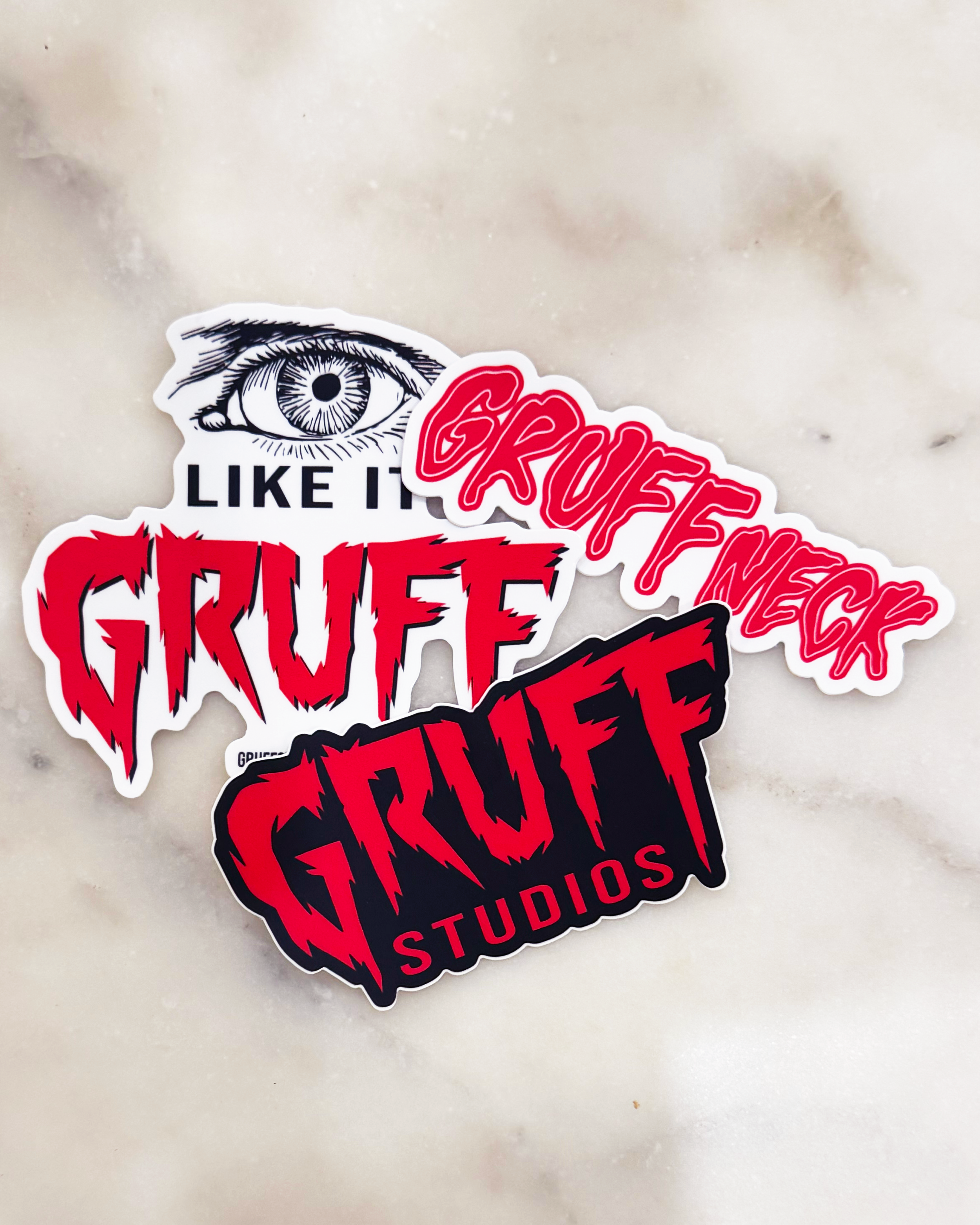 GRUFF I.D. STICKER KIT