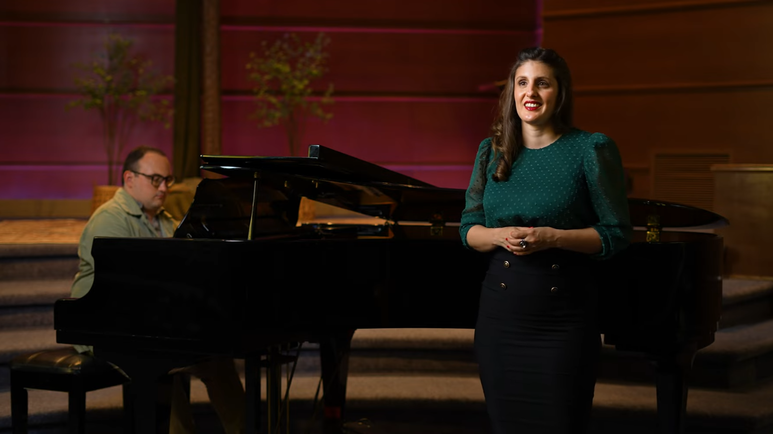 Singing the English aria My Darling Jim by Tom Cipullo