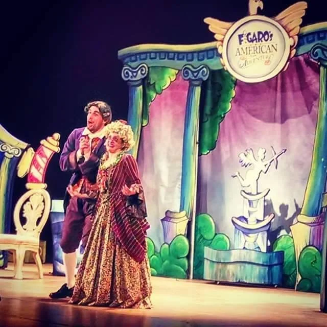 Singing the role of Marcellina in LA Opera Connects' production of Figaro's American Adventure (2015)