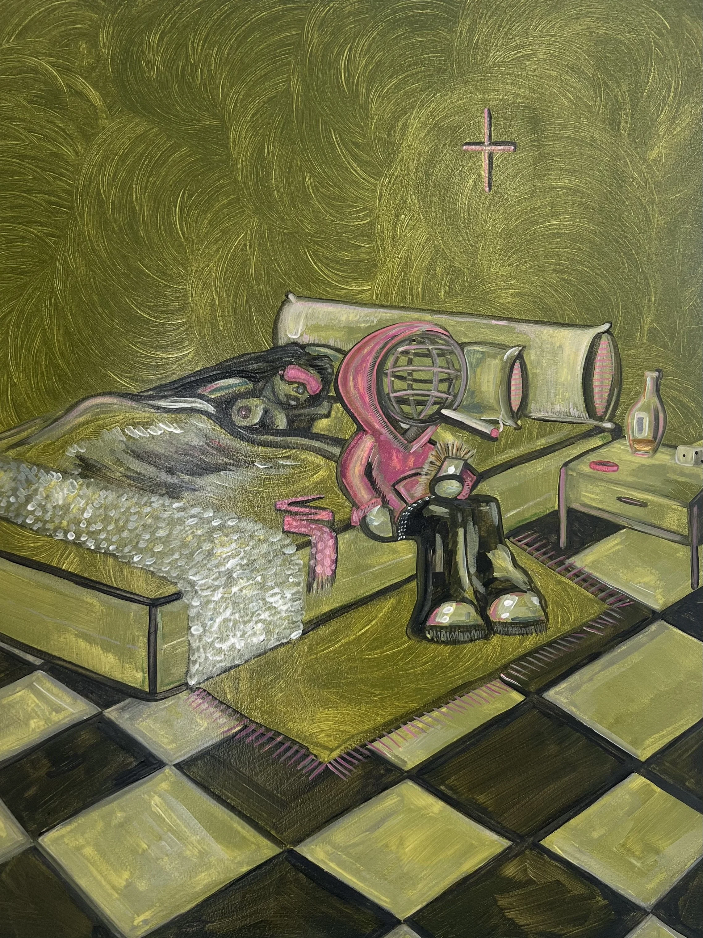 "WINTER ARC" ORIGINAL PAINTING