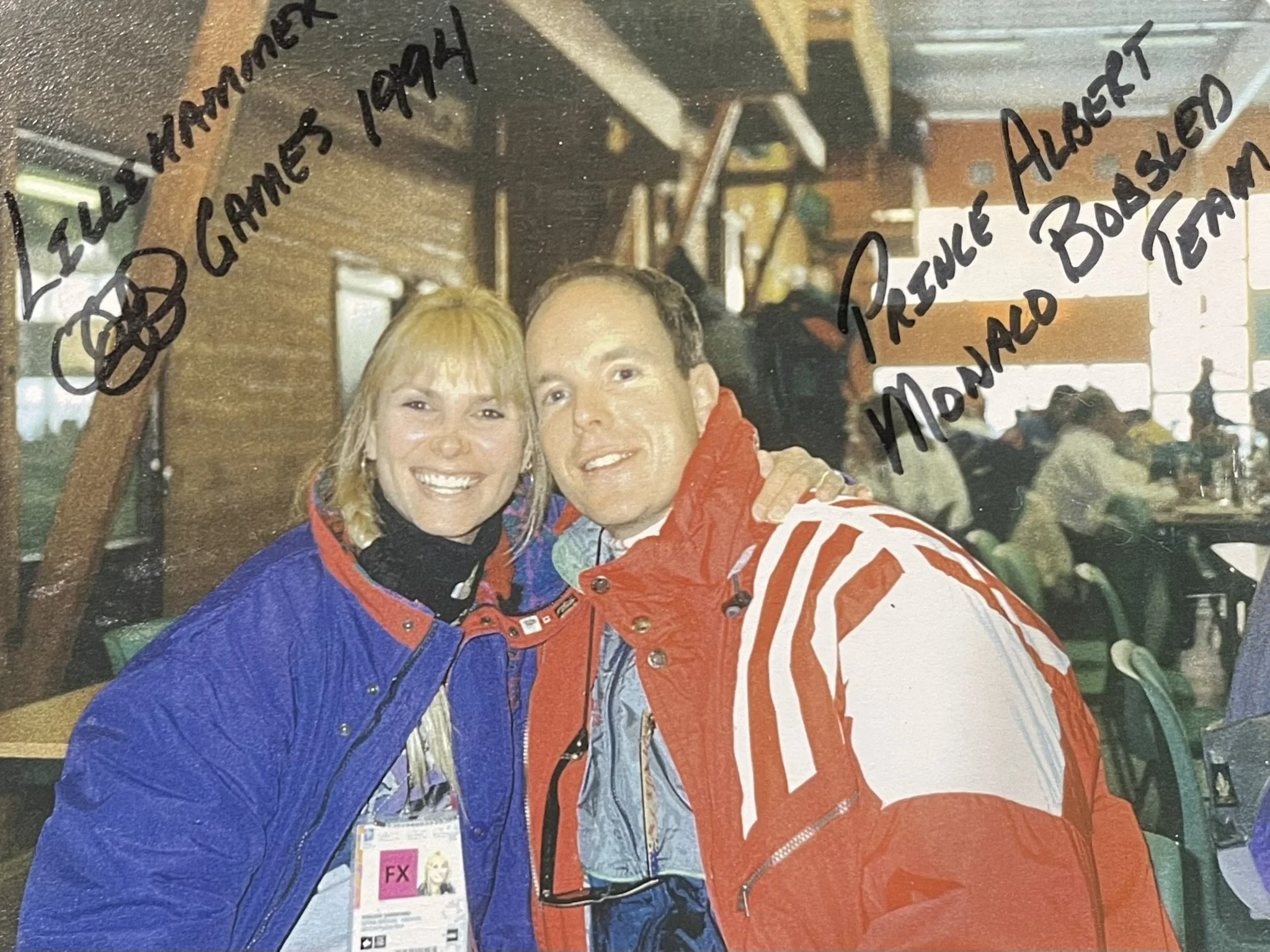 Prince Albert of Monaco - Bobsled Athlete & Olympian, 1994 Lillihammer Games