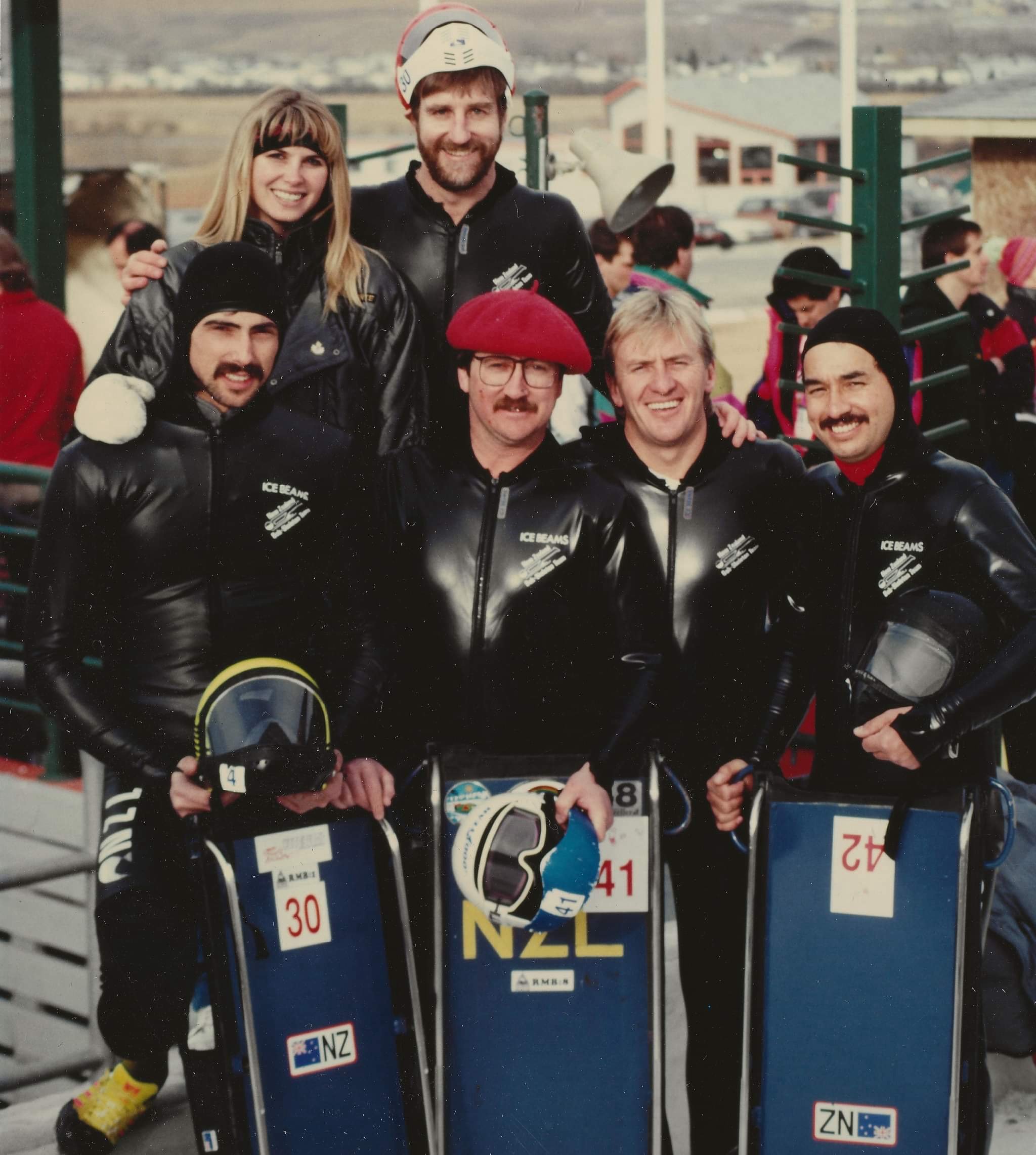New Zealand World Cup Skeleton Team 