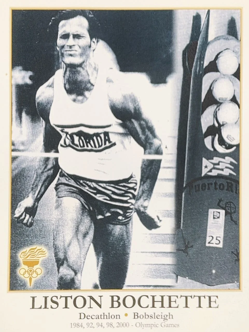 Dr. Liston D. Bochette III - Summer & Winter Olympian 