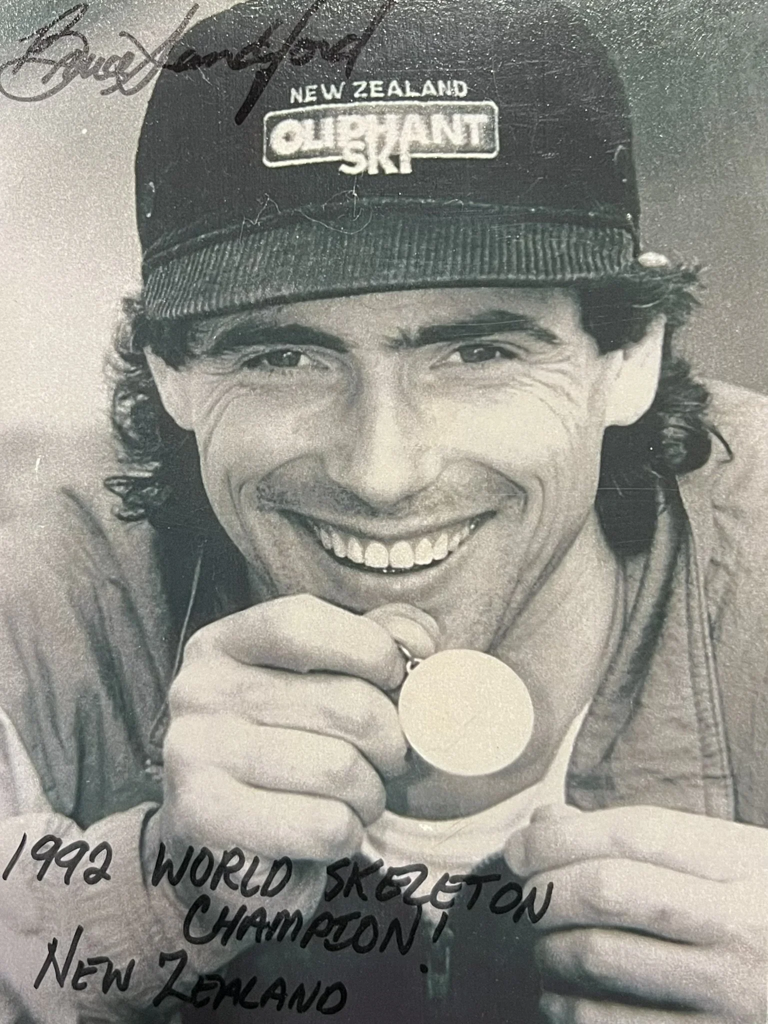 Bruce Sandford - New Zealand Skeleton Athlete & World Champion