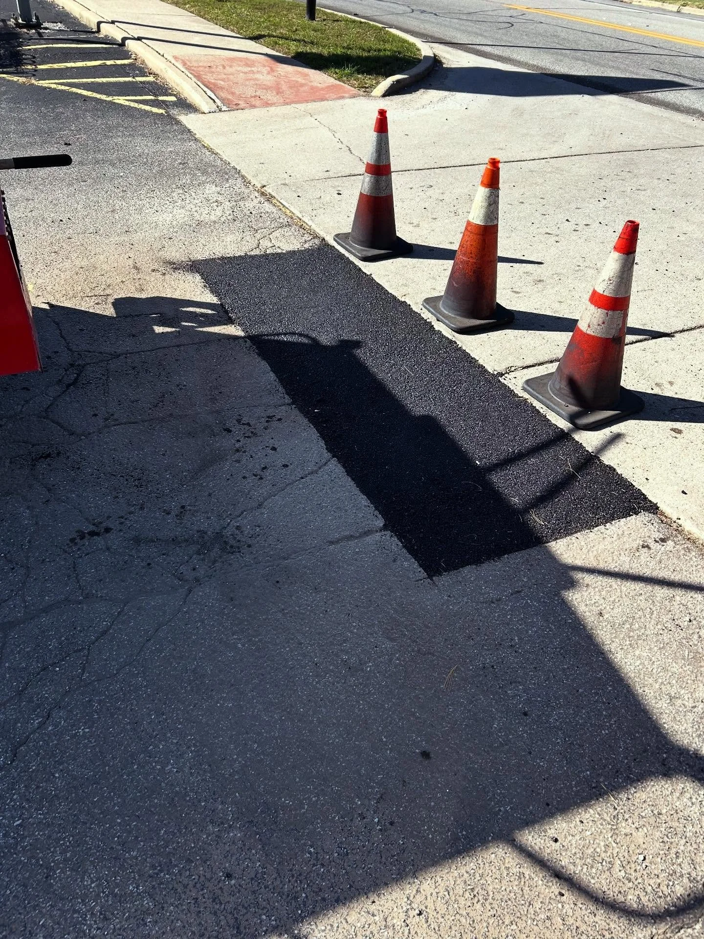 Blacktop Boss did some asphalt repairs in Indianapolis, Indiana. 