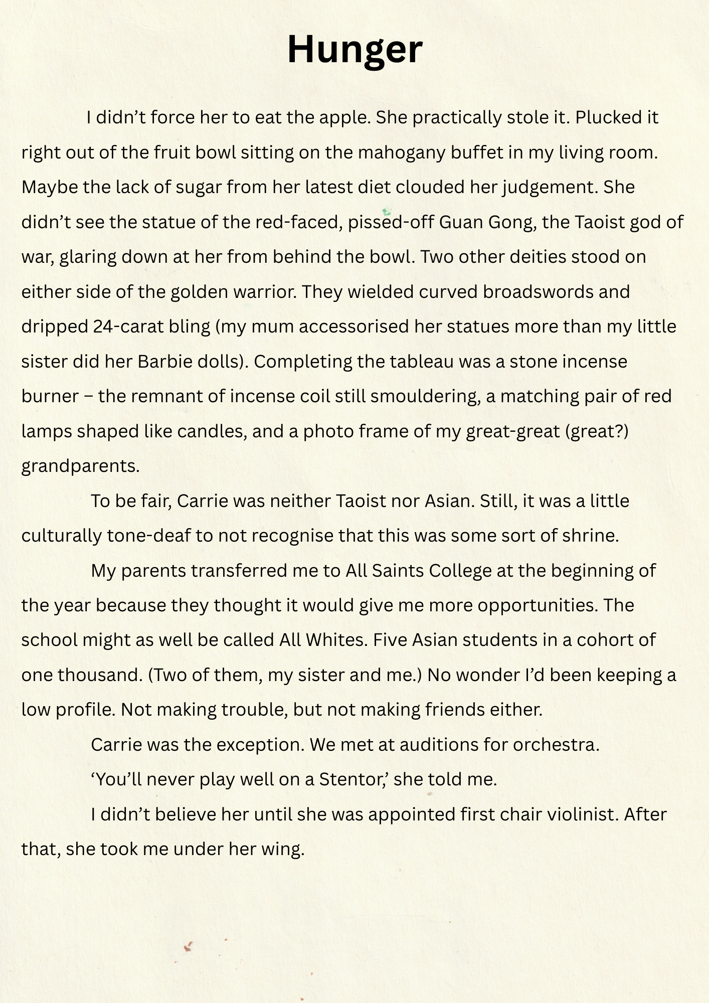 Hunger Preview (Copy)