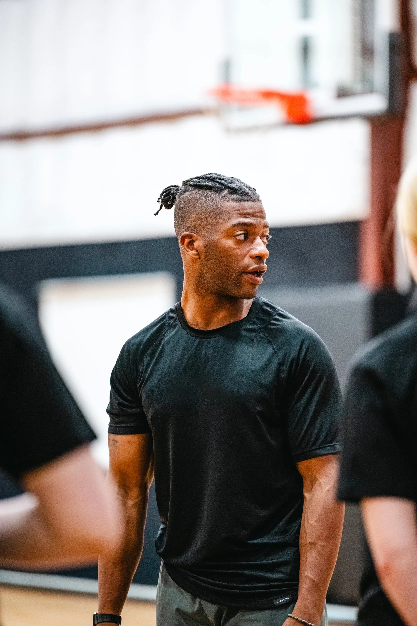 Performance coach leading strength and athletic training session in Dripping Springs, TX