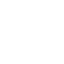 Black and white icon of a medal or award ribbon