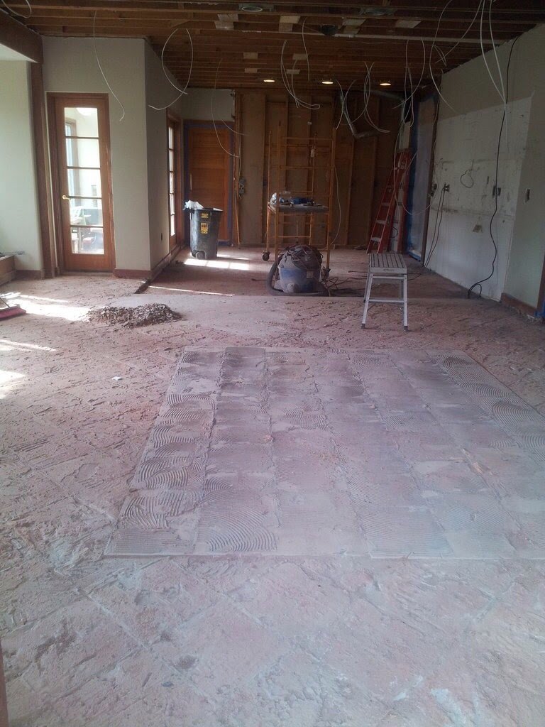 demo of 650 sq ft kitchen 