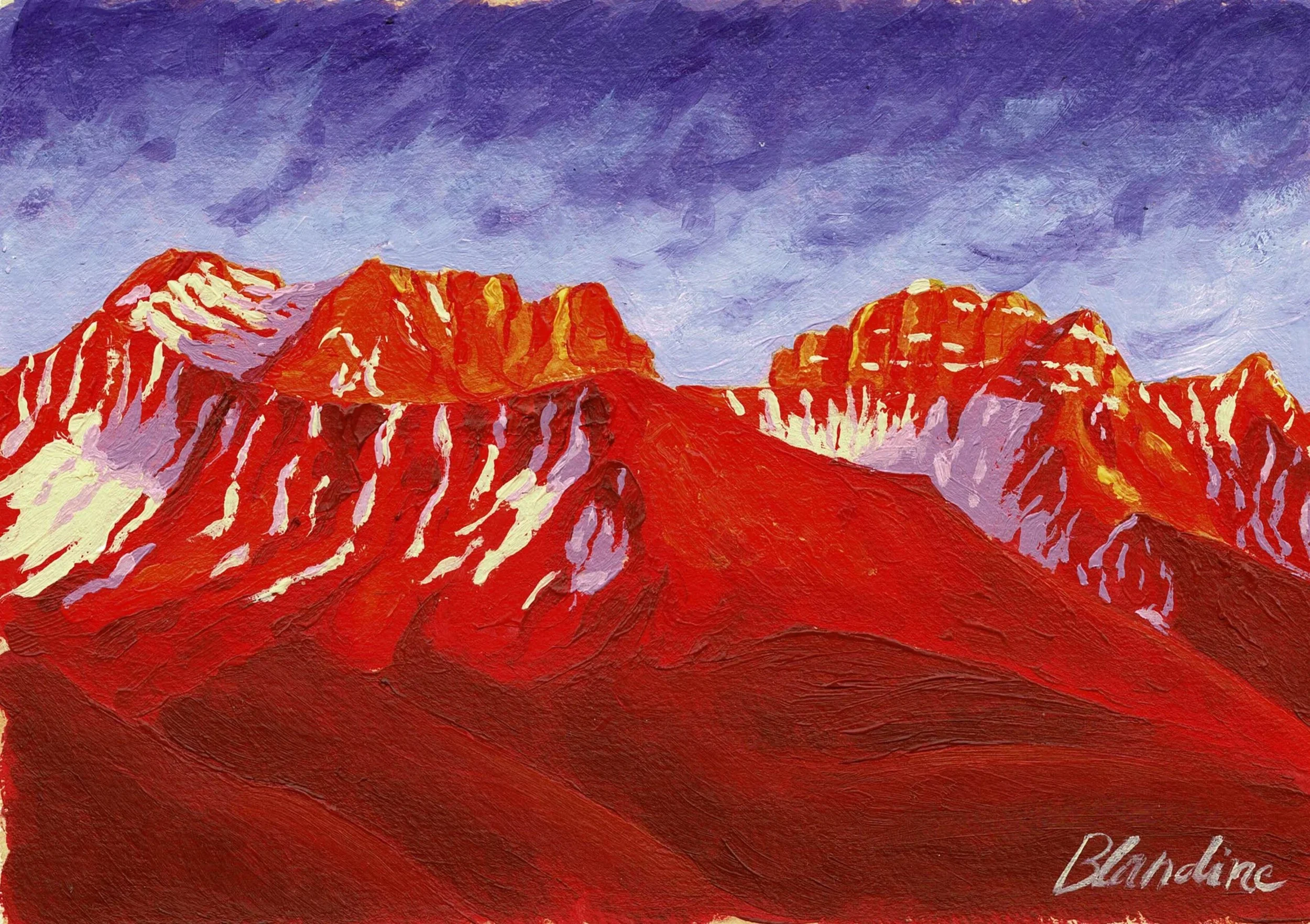 "draw the Alps" j5